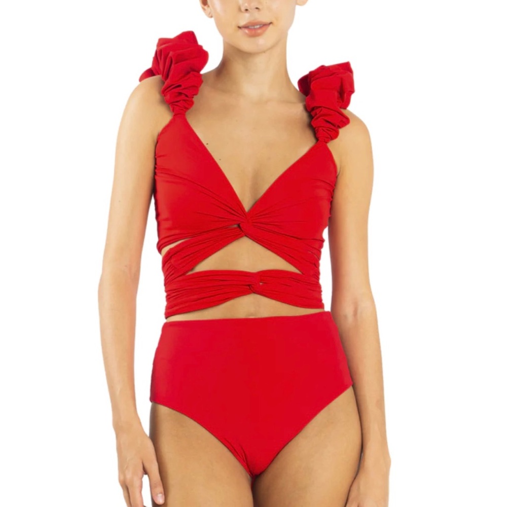 NWOT Maygel Coronel Duna in Red- L